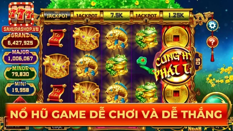 Nổ hũ game dễ chơi và dễ thắng