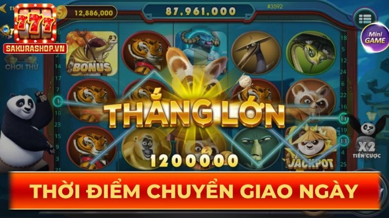 Thời điểm chuyển giao ngày